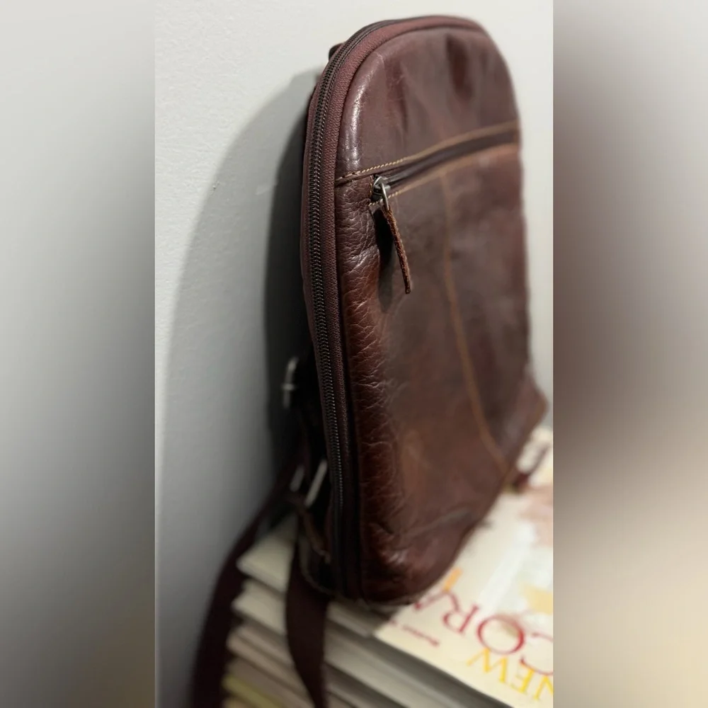 Brown Leather Jack George’s Bag